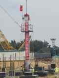 国投湄洲湾第三发电厂2X660MW机组项目5号锅炉钢架开吊
